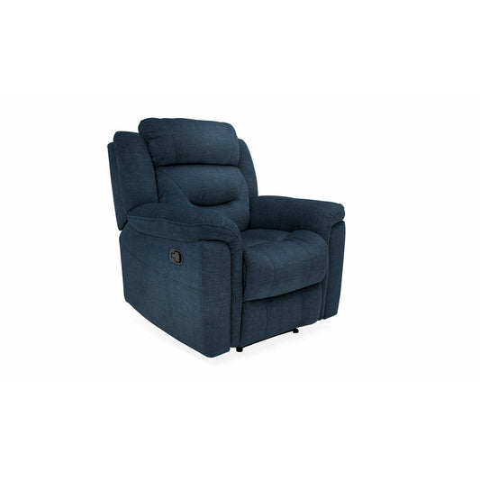 DENNY 1 SEATER ARMCHAIR BLUE