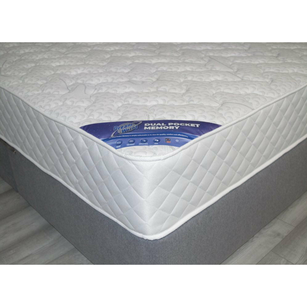 Single Dual Pocket Memory Mattress