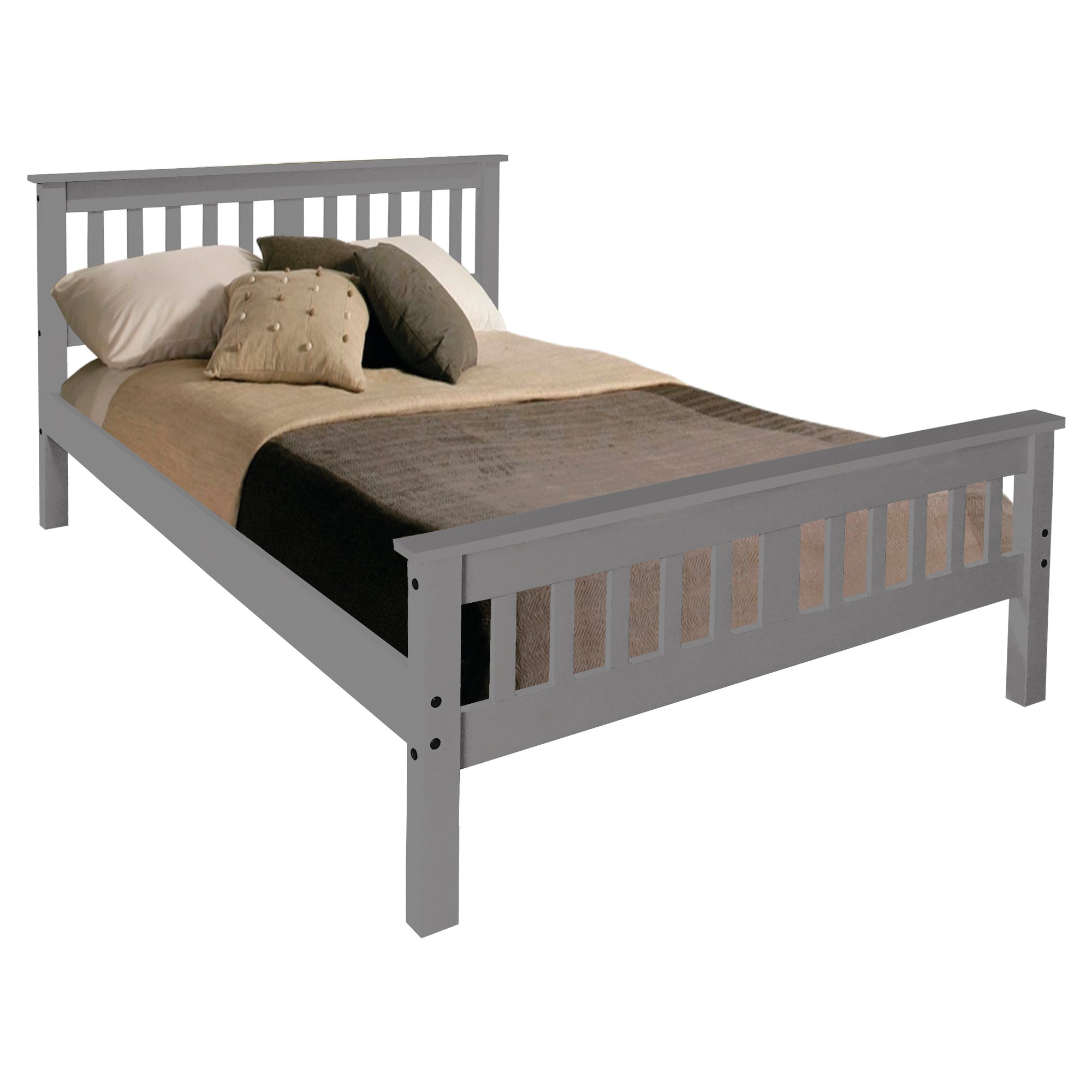 Georgia Bed Frame - Grey