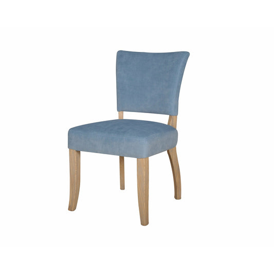 Duke Chair - Light Blue Velvet