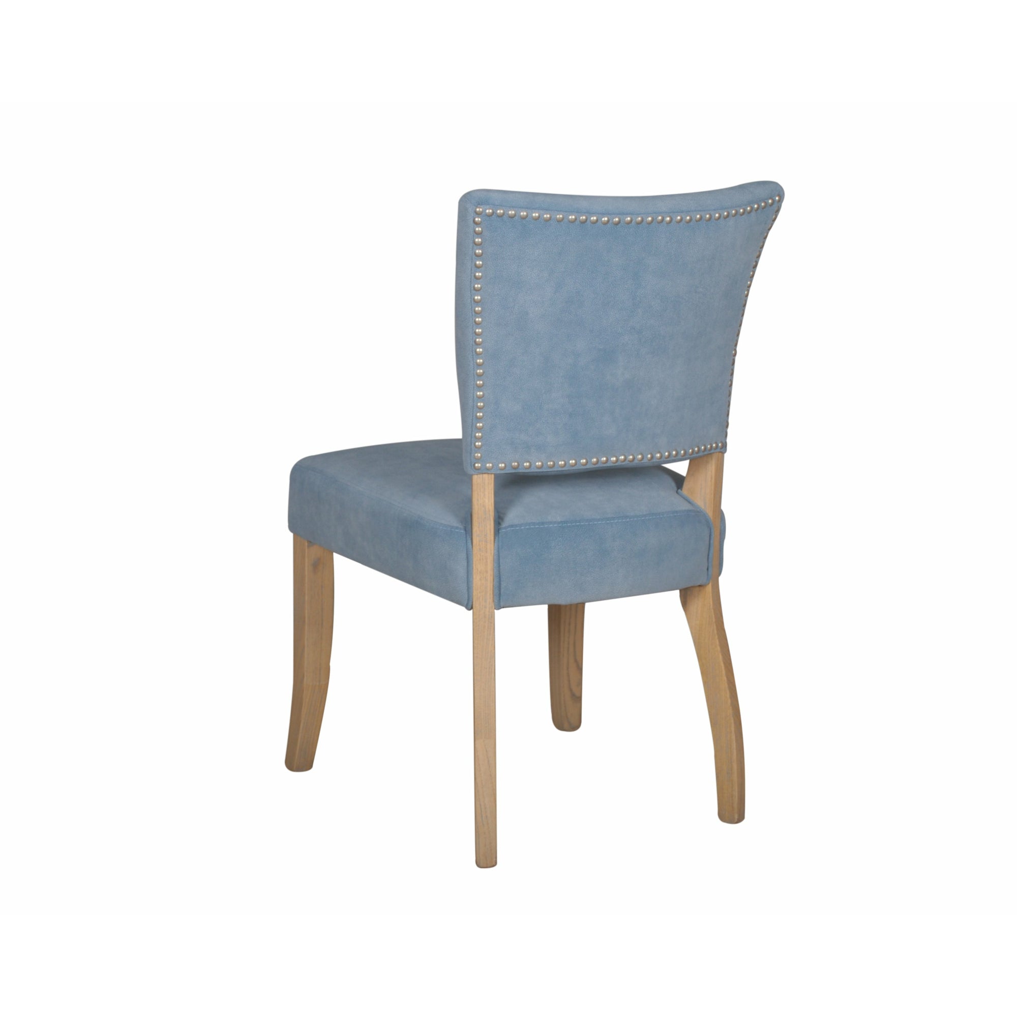 Duke Chair - Light Blue Velvet