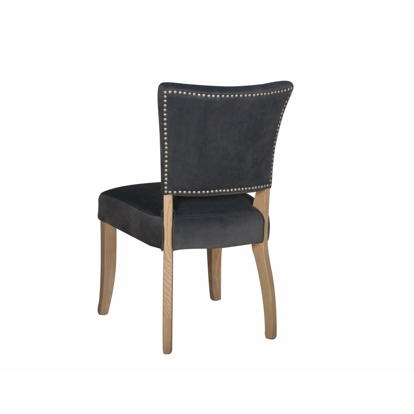 Duke Chair - Dark Grey Velvet