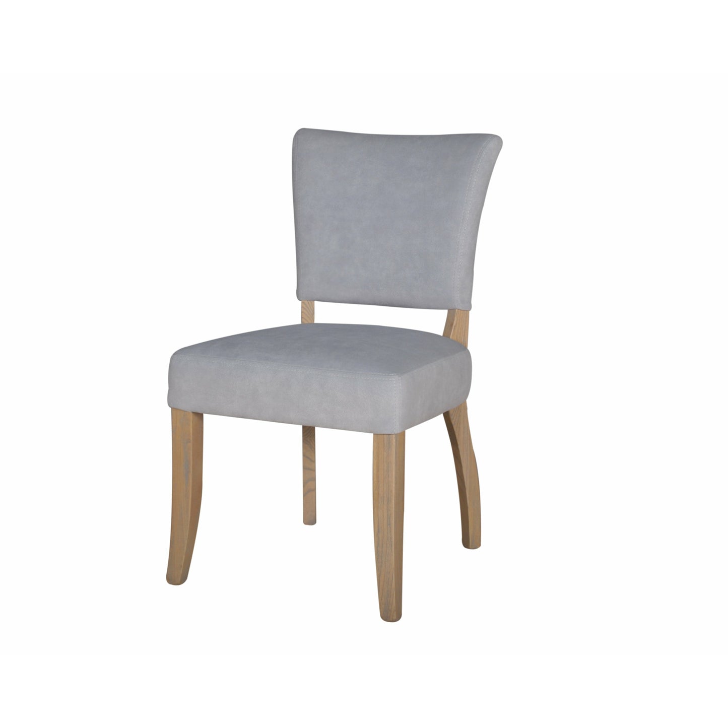 Duke Chair - Light Grey Velvet