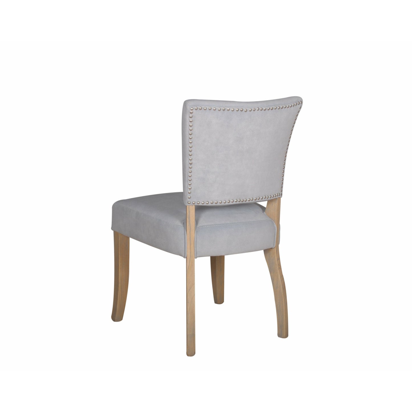 Duke Chair - Light Grey Velvet