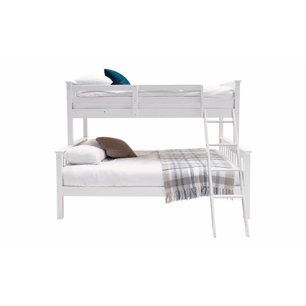 Deluxe Triple Bunkbeds - White