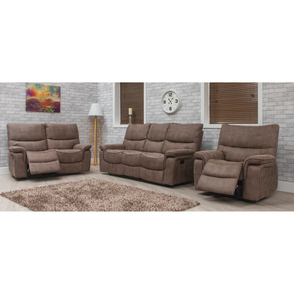 Portland Reclining  Sofa Range - Hazel Fabric