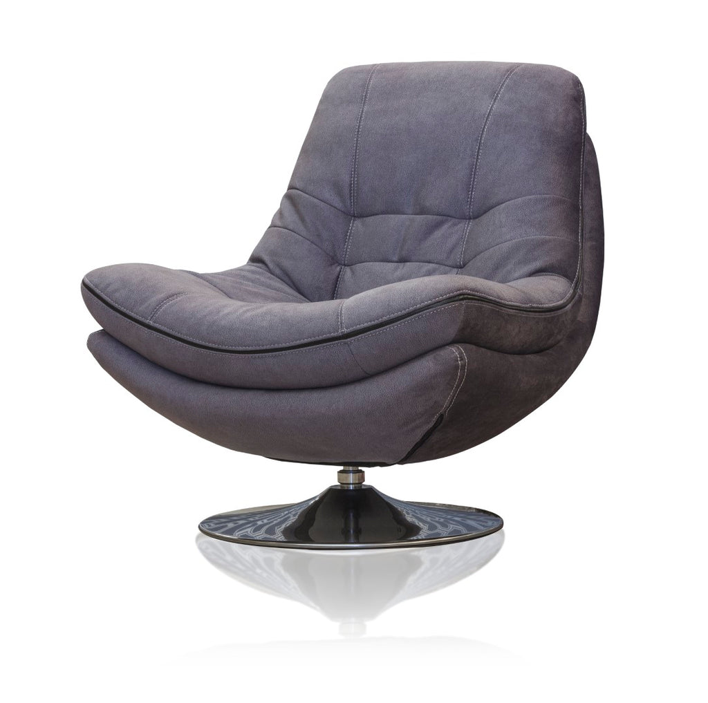 Portland Reclining  Sofa Range - Dark Grey Fabric