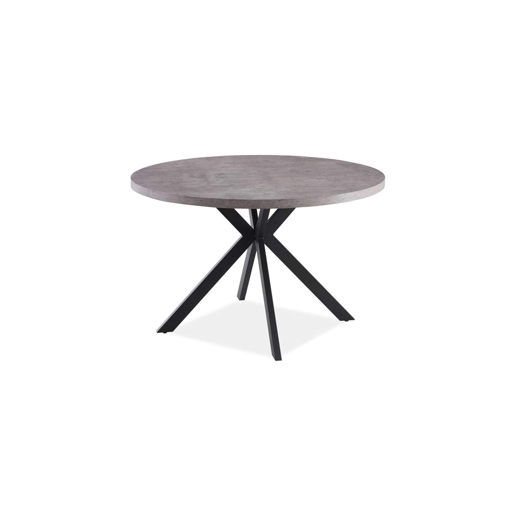 Freddy Round Dining Table - Grey