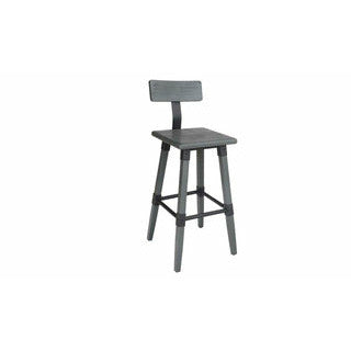 Hunter Bar stool- Grey