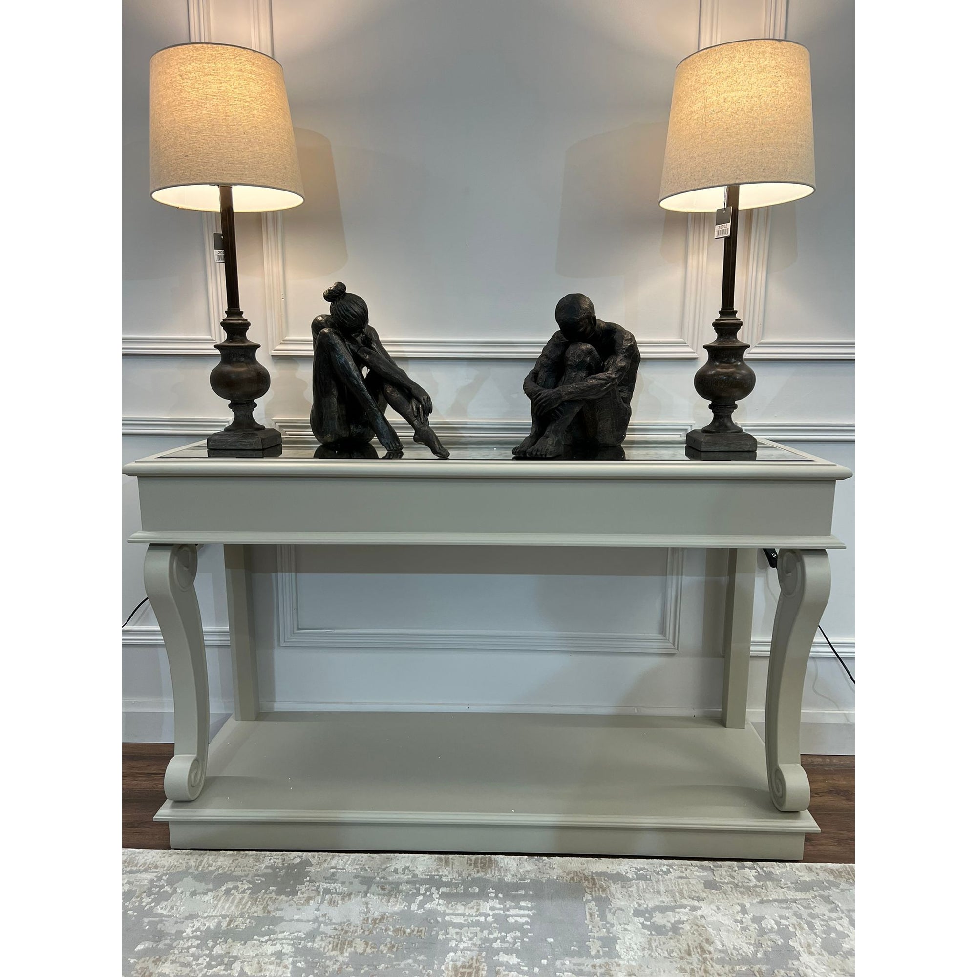 Marseille  Large Mink Console Table