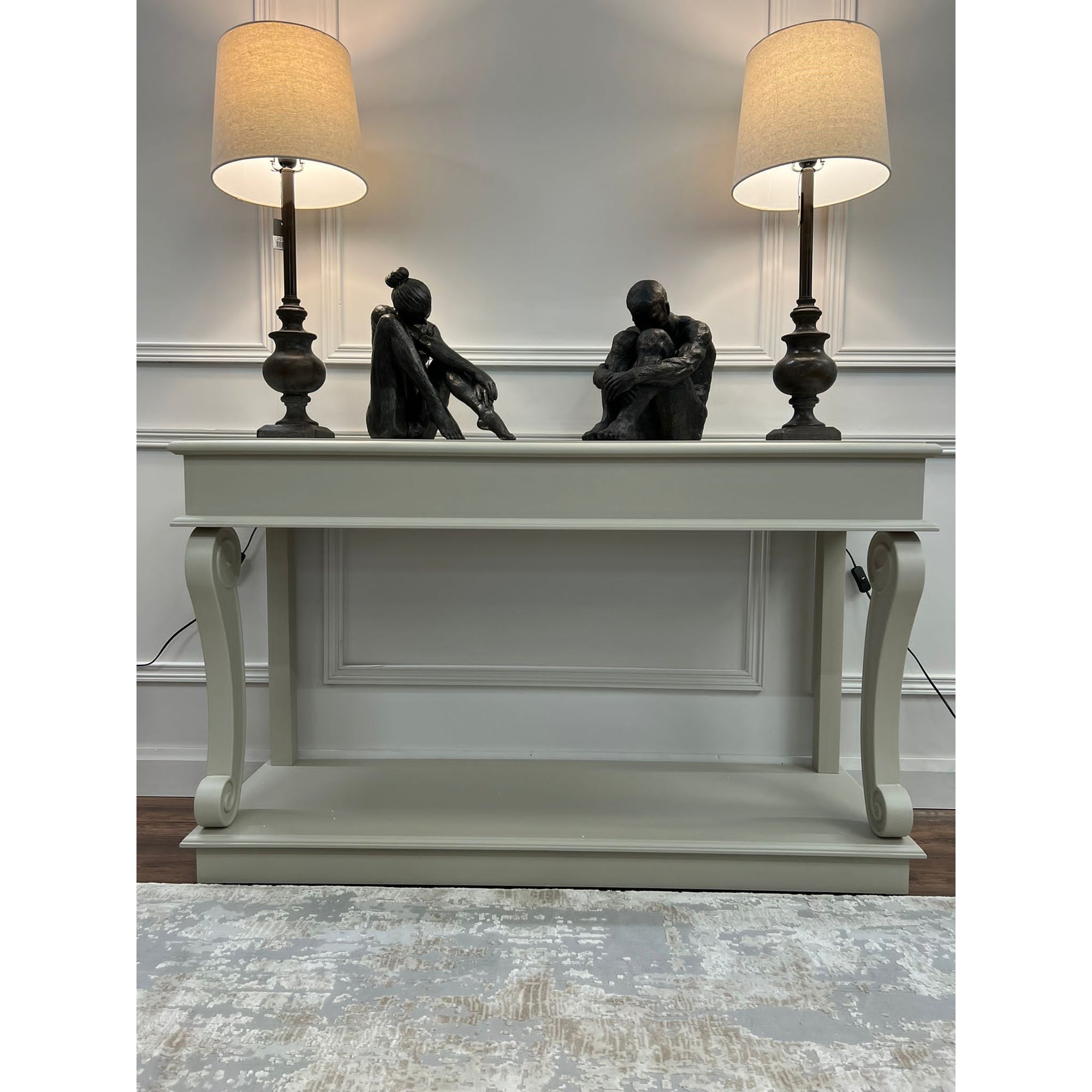 Marseille  Large Mink Console Table