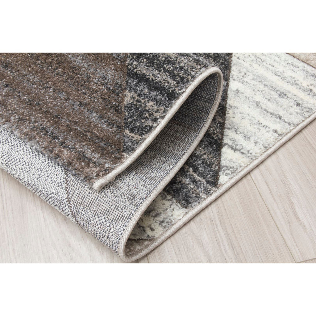Impulse Chevron Rug - Greige