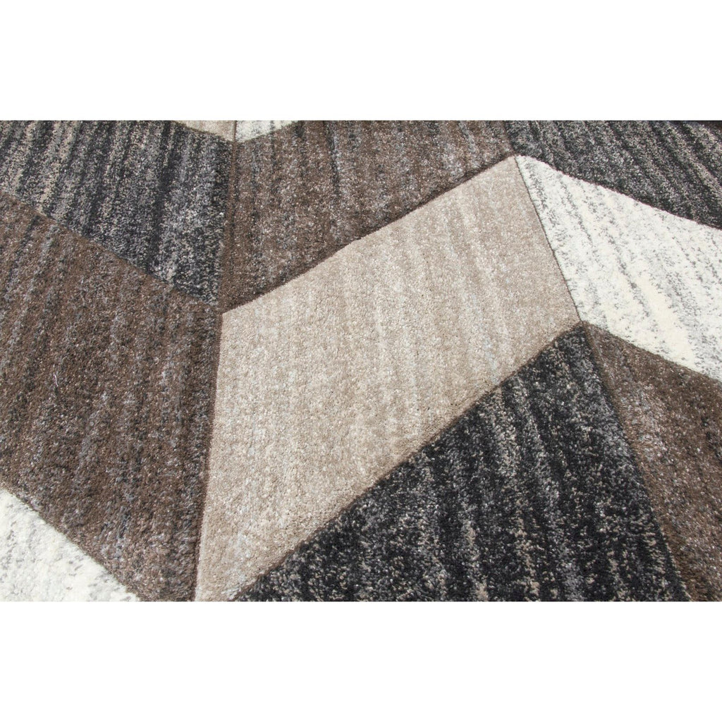 Impulse Chevron Rug - Greige