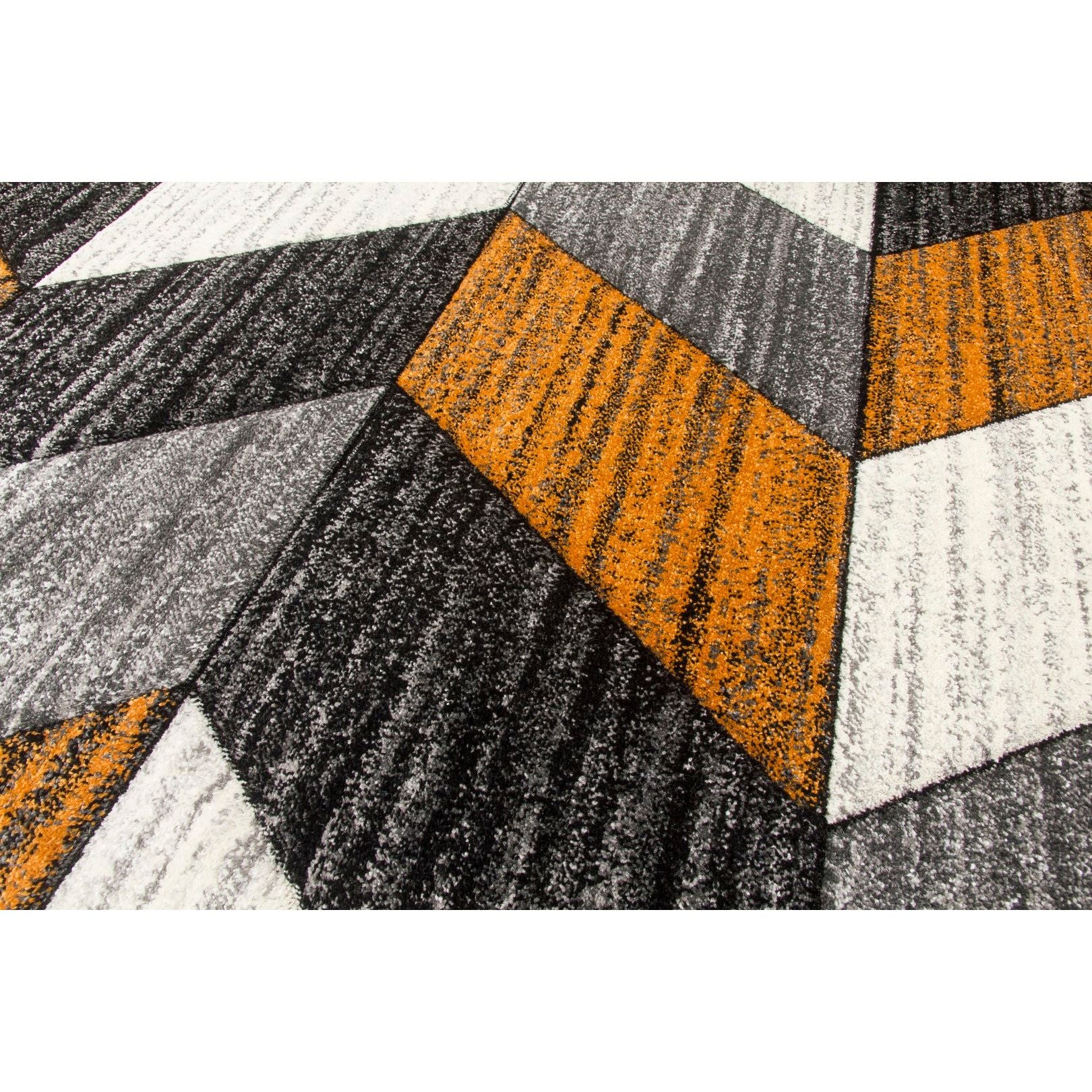 Impulse Chevron Rug - Pumpkin