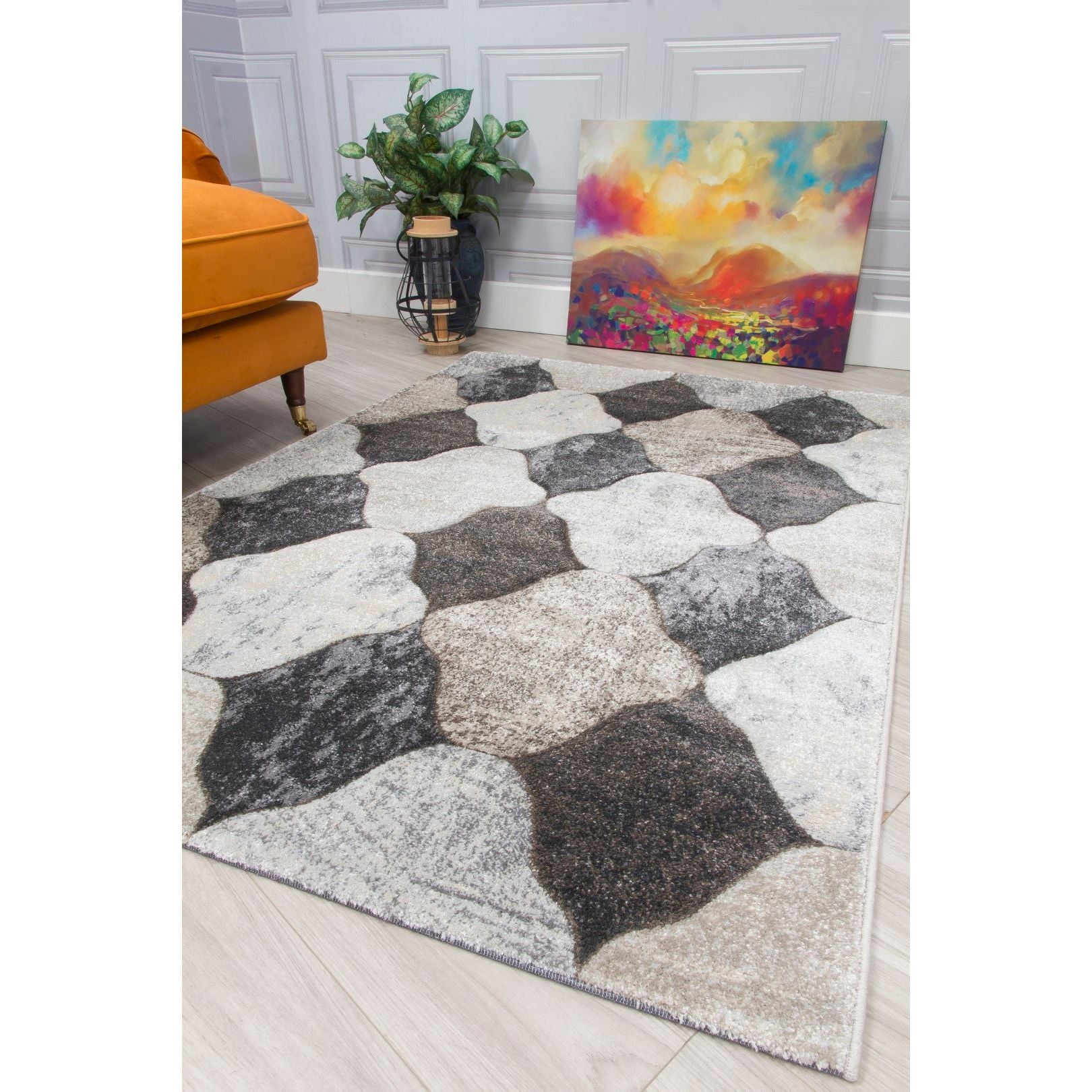 Impulse Coblo Rug - Greige