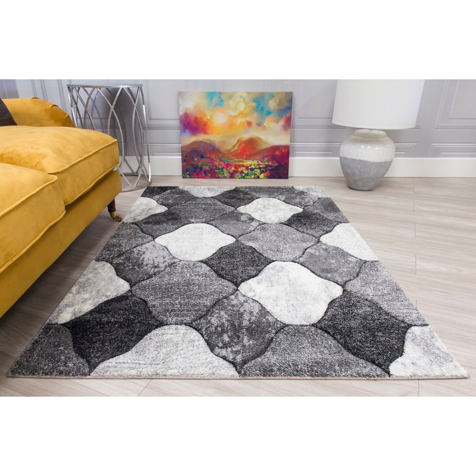 Impulse Coblo Rug - Grey