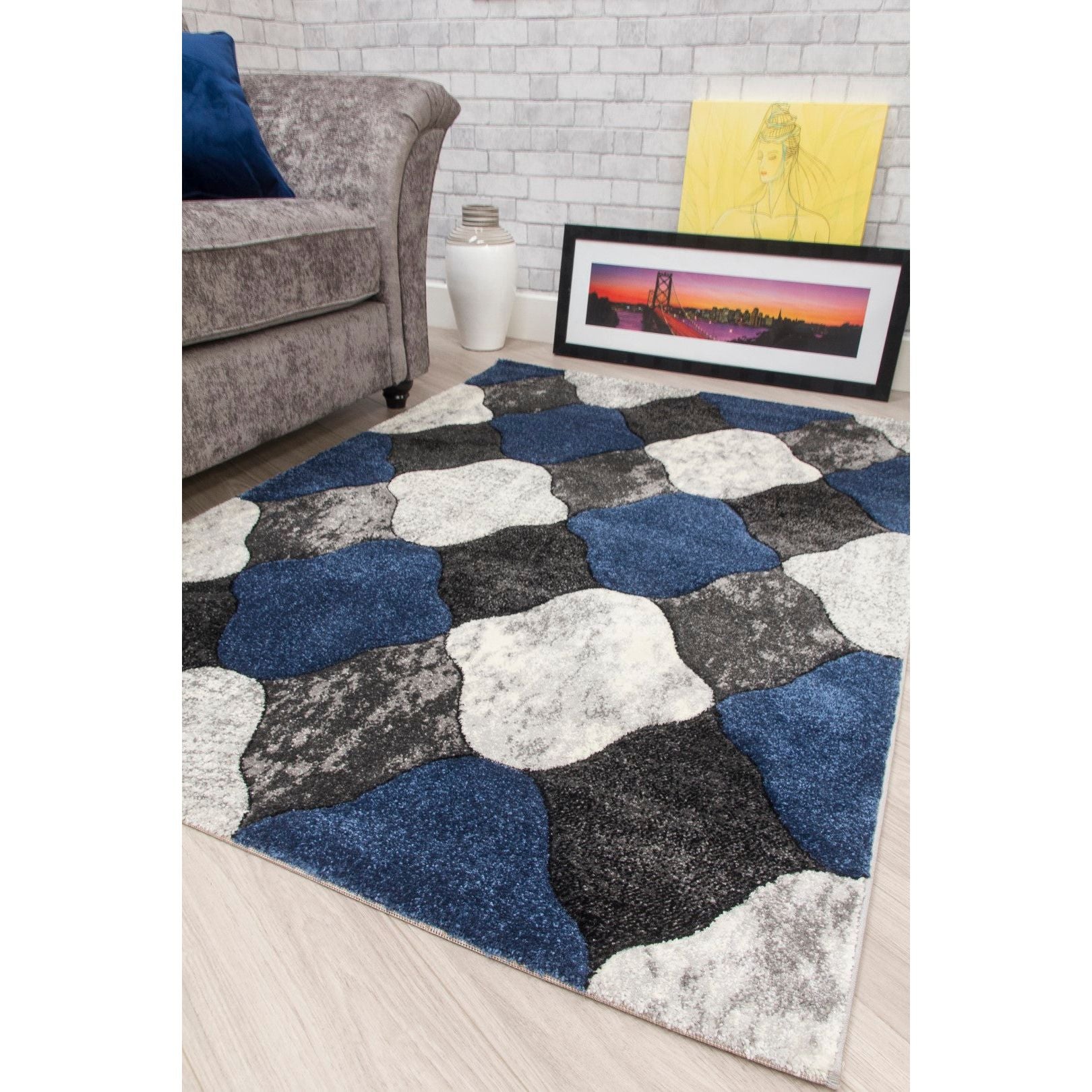 Impulse Coblo Rug - Navy