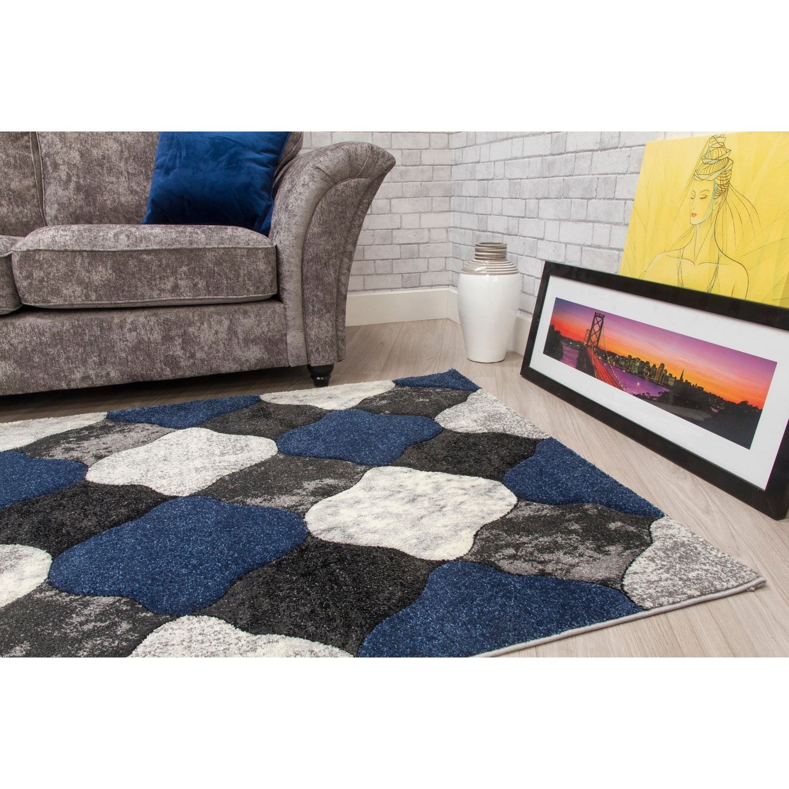 Impulse Coblo Rug - Navy