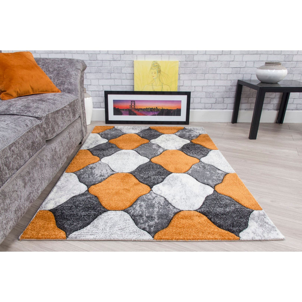 Impulse Coblo Rug - Pumpkin