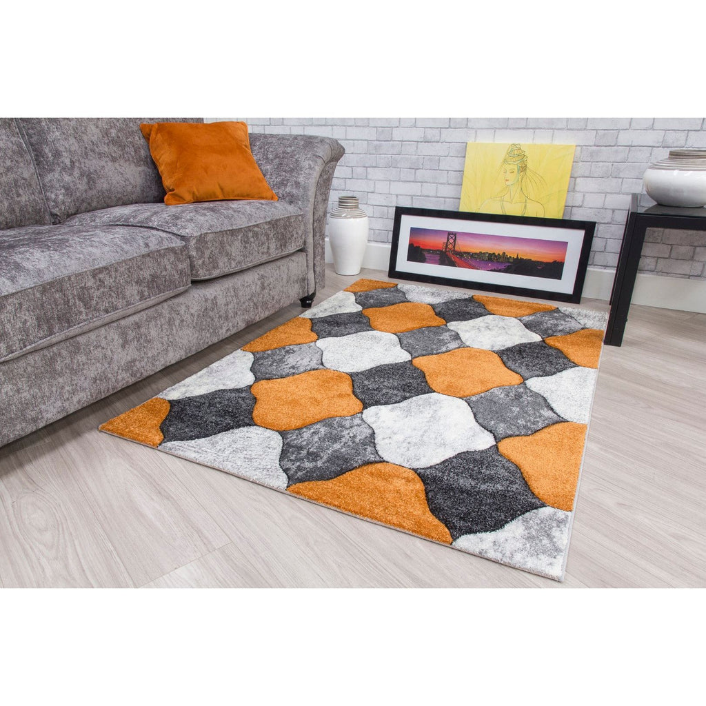 Impulse Coblo Rug - Pumpkin
