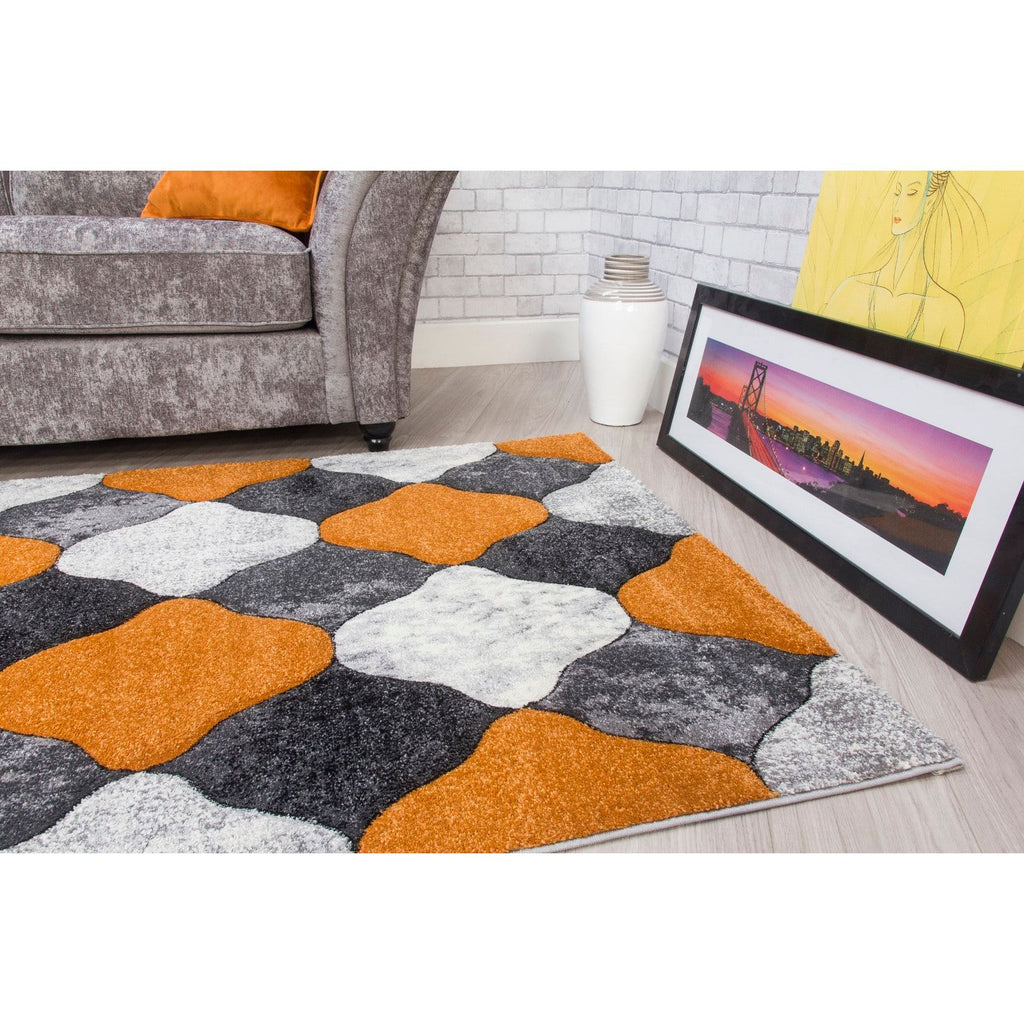 Impulse Coblo Rug - Pumpkin