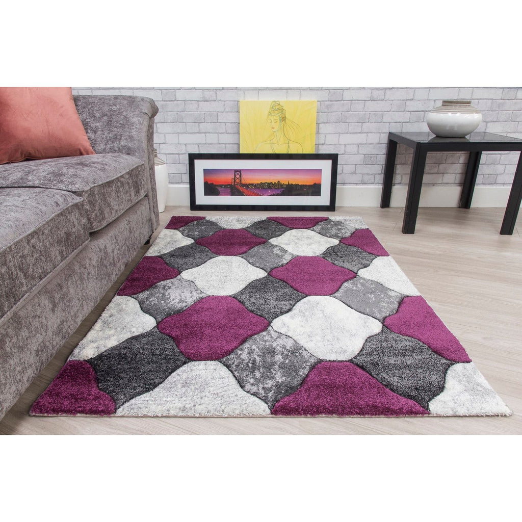 Impulse Coblo Rug - Purple