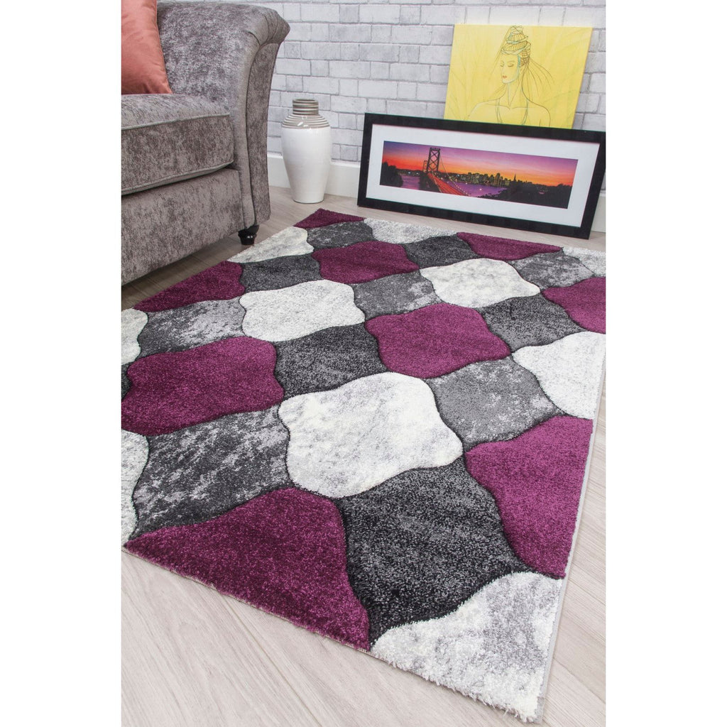 Impulse Coblo Rug - Purple