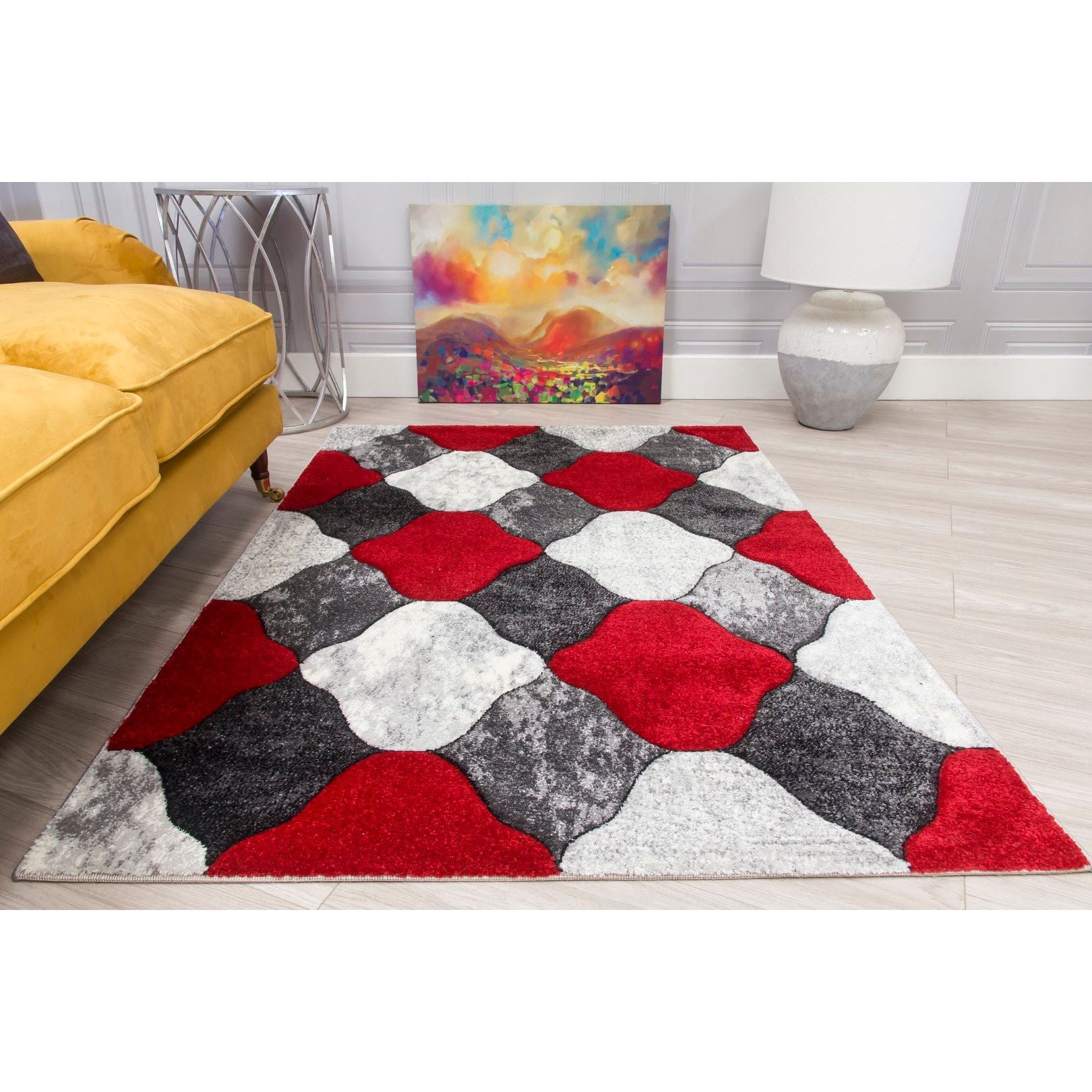 Impulse Coblo Rug - Red