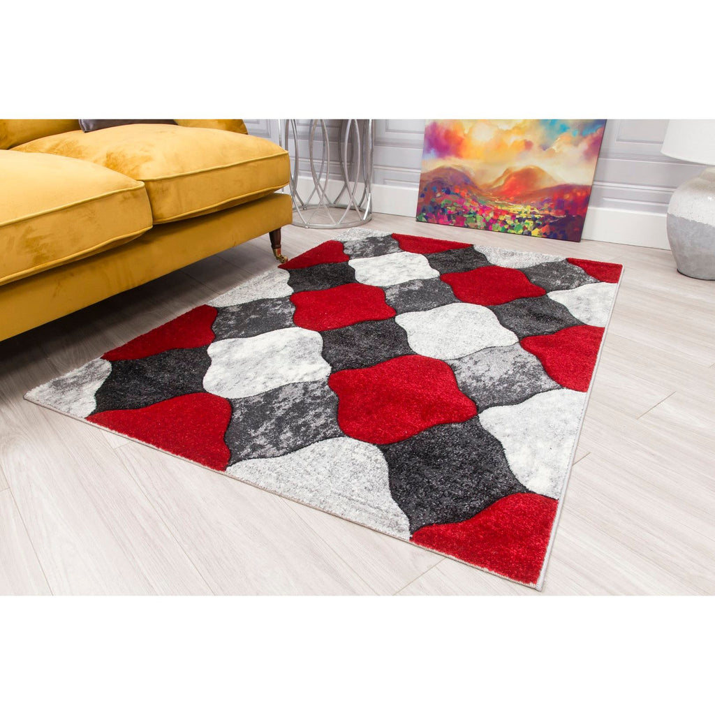Impulse Coblo Rug - Red