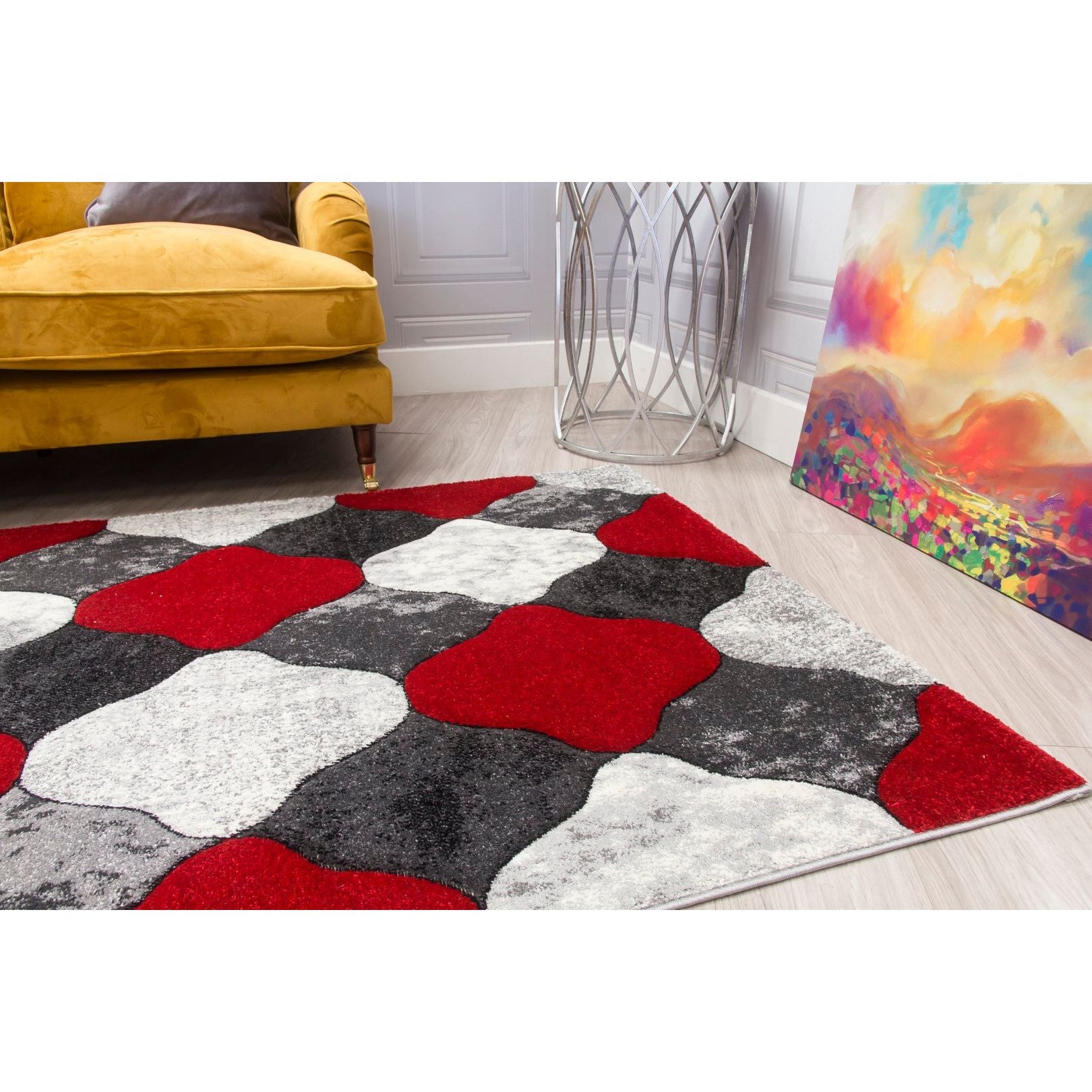 Impulse Coblo Rug - Red