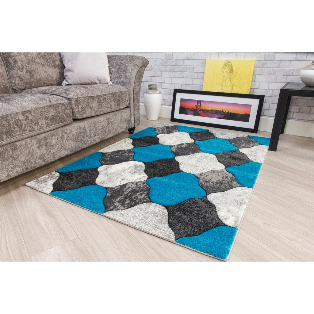 Impulse Coblo Rug - Teal