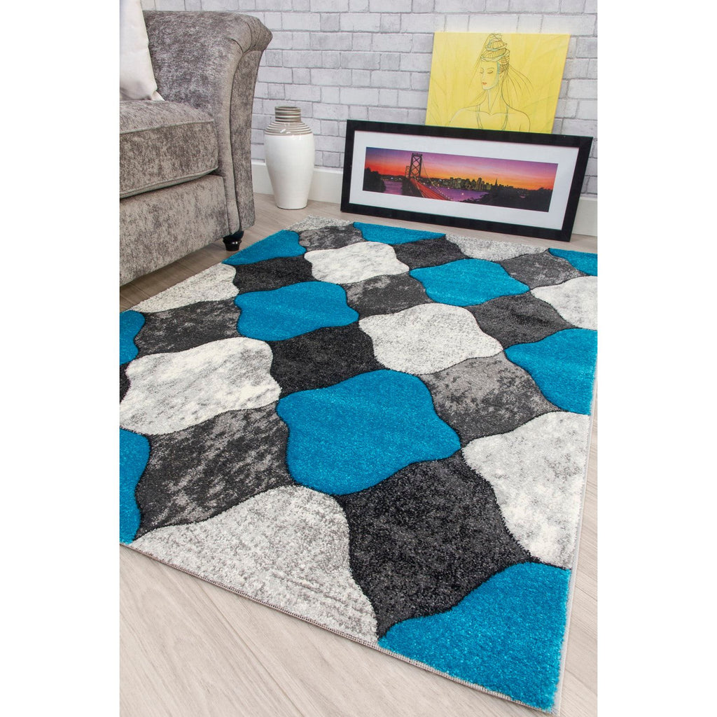 Impulse Coblo Rug - Teal