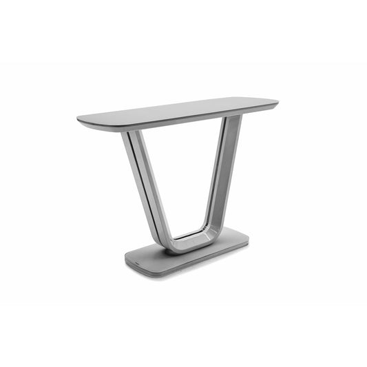Argenta Console Table  Light Grey Matt