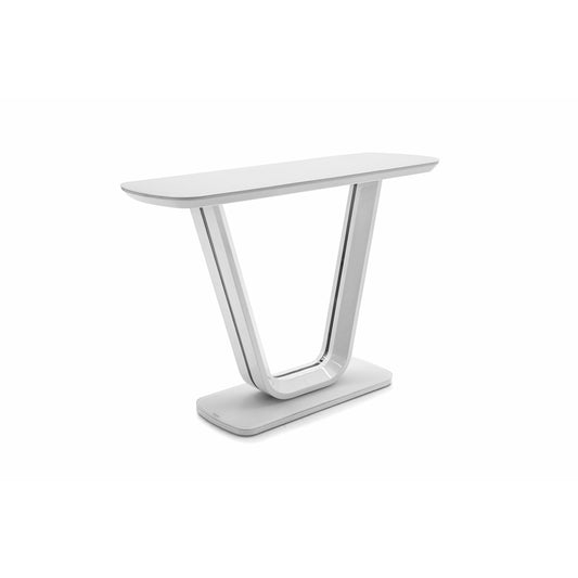 Argenta Console Table  White Gloss