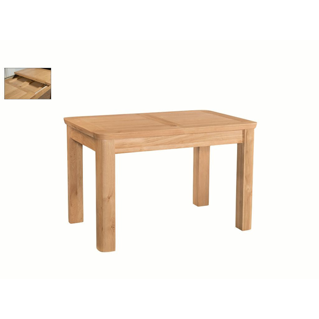 Canterbury Oak Dining Table 1.2 ext 1.53m