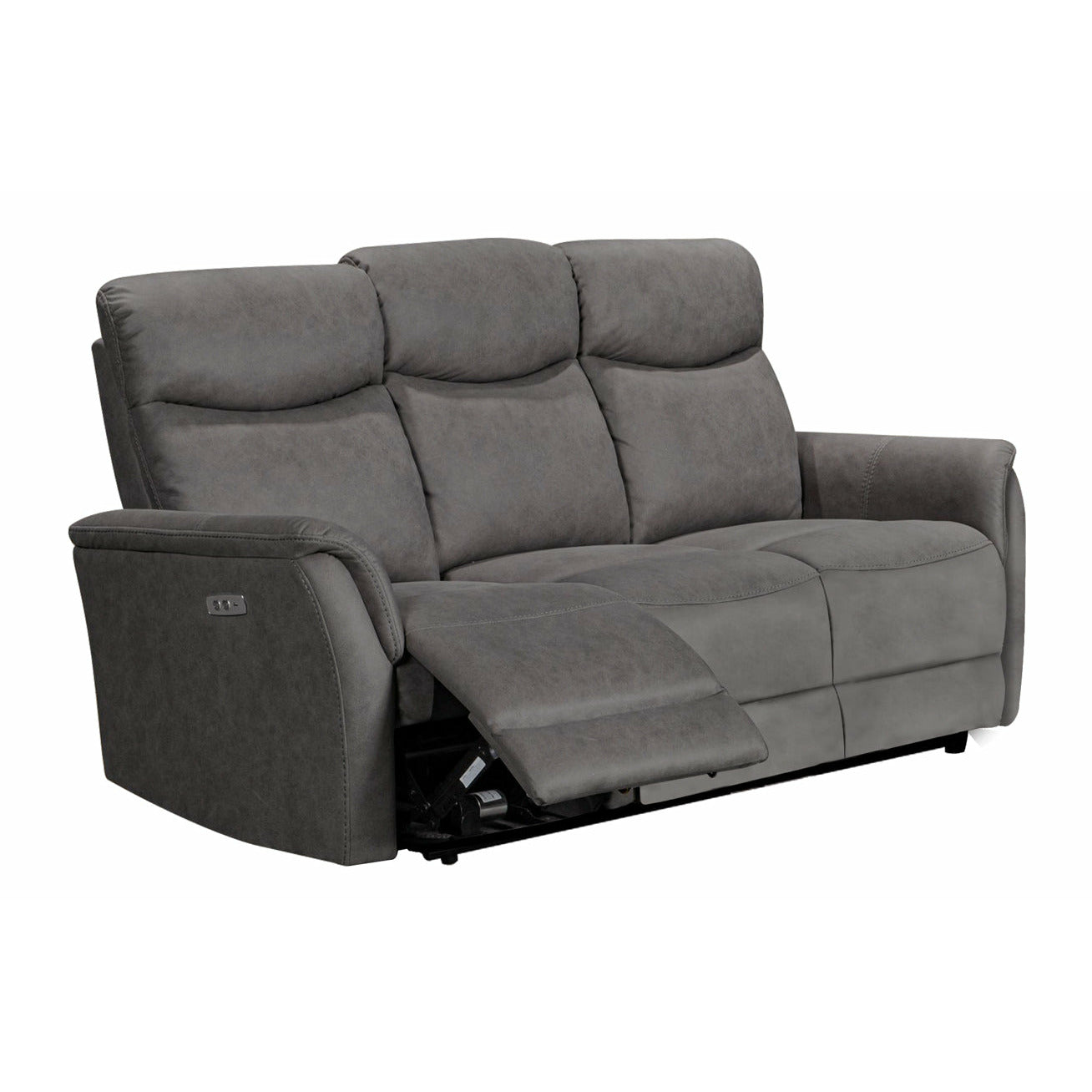 Maxen Electric Recliner Sofa Range - Grey