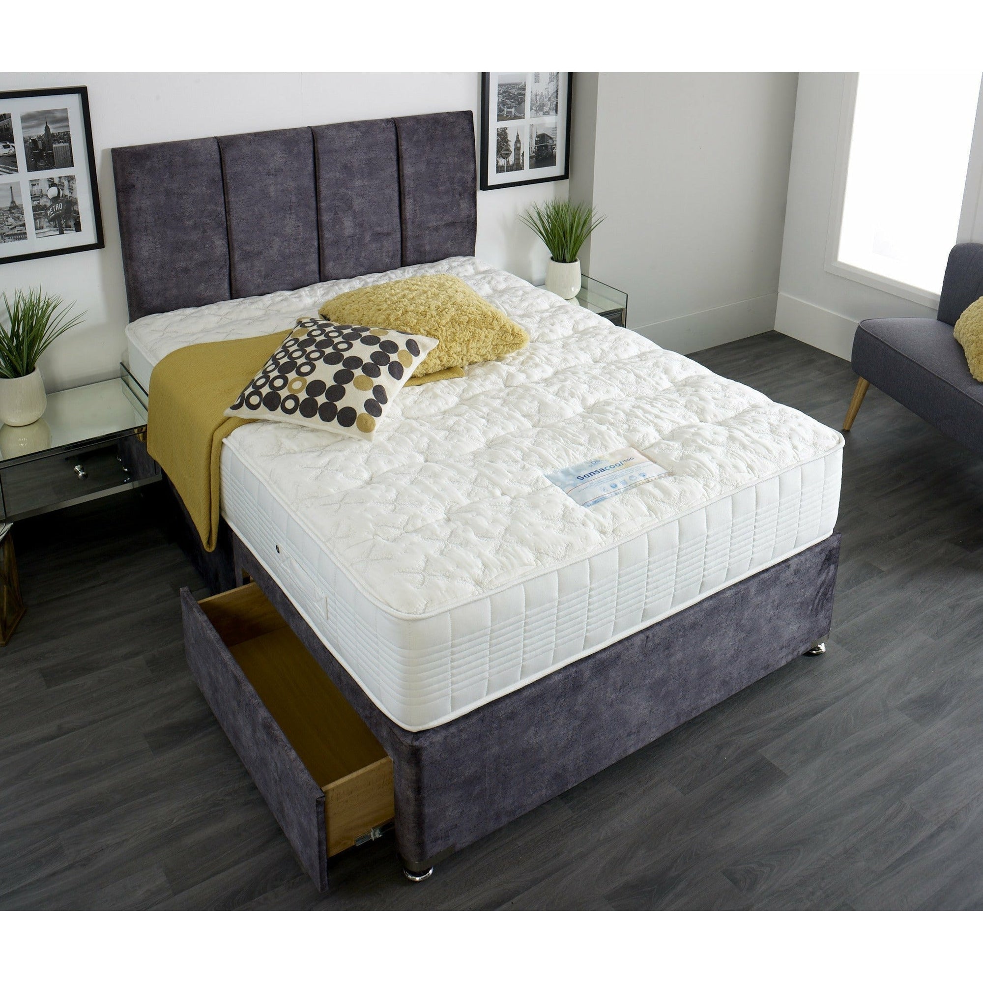 Brooklands Cool Sensation 1500 Mattress 5ft King Size