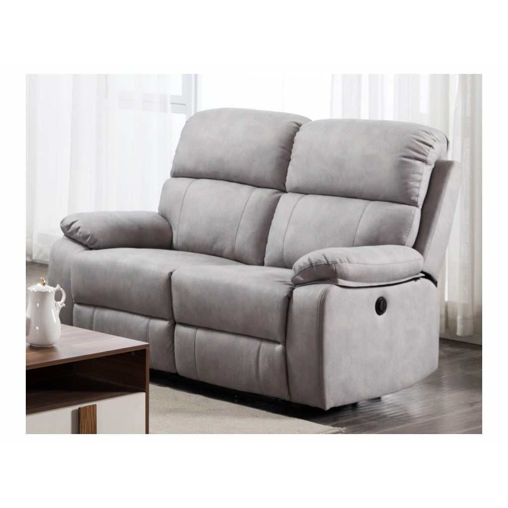 Stanford All Power Recling Sofa Range -  Grey