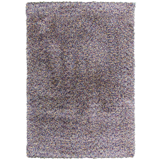 Multicoloured Super Shaggy Rug - Super lux Jelly Bean