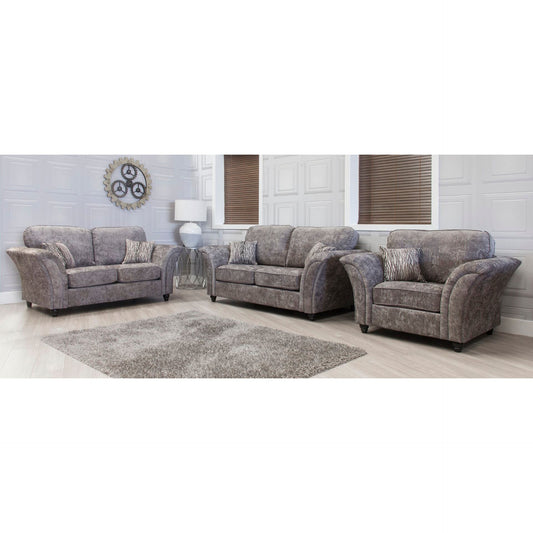 Kensington  Sofa Range  - Alaska Platinum  Fabric