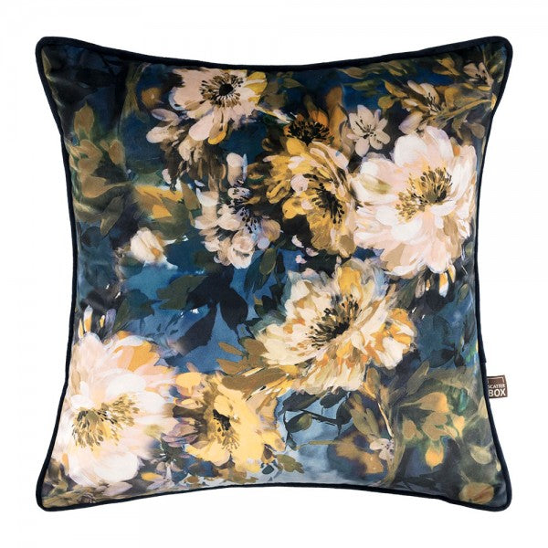Scatter box - Alexis Navy Yellow 45 x 45cm