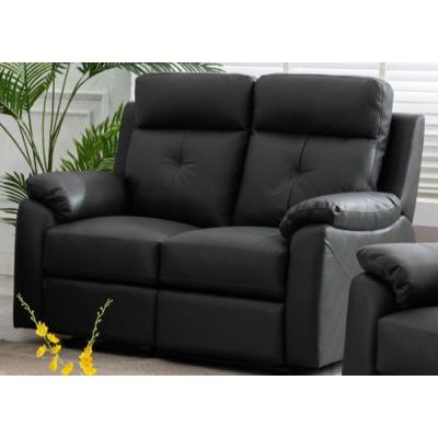Renzo Full Leather Electric recliner Sofa Range  - Anthracite