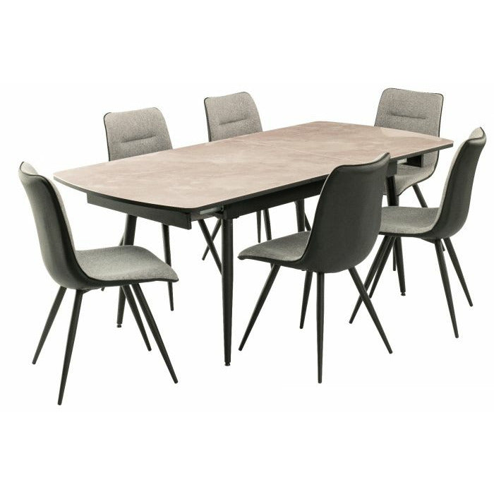 BELLINI EXTENDABLE TABLE 1.6M EXT 2M