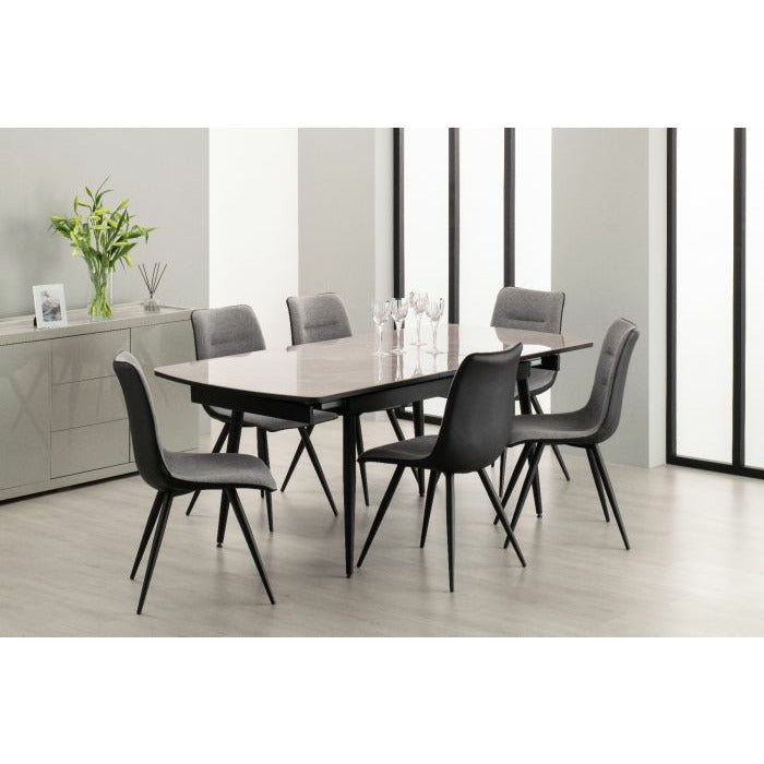 BELLINI EXTENDABLE TABLE 1.6M EXT 2M