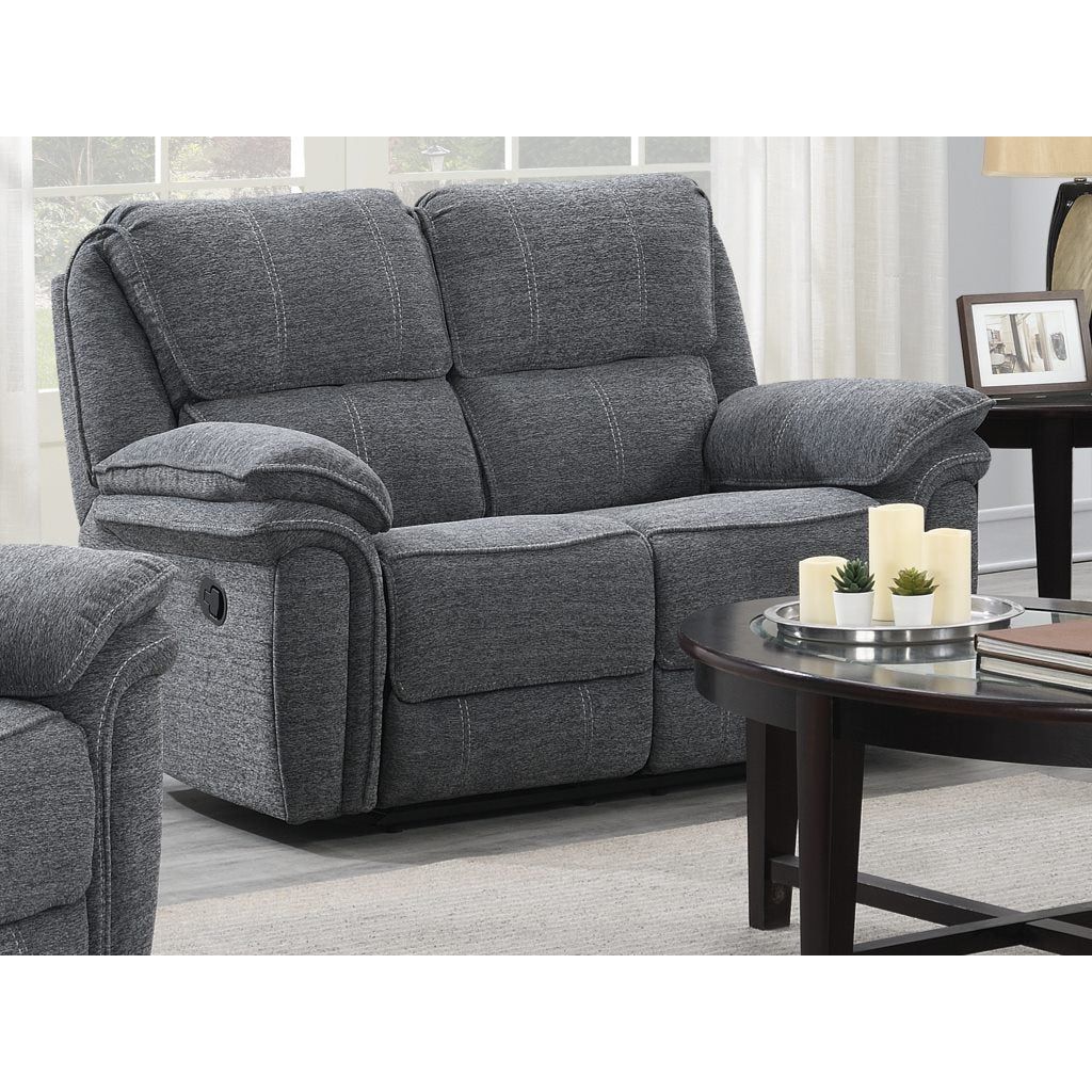 Darcy Reclining  Sofa Range - Dark Grey Fabric