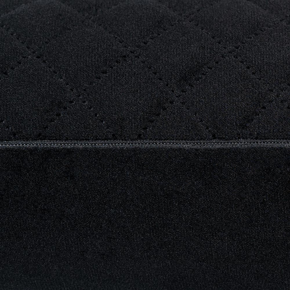 Scatter Box Erin Diamond 50x50cm Cushion, Black