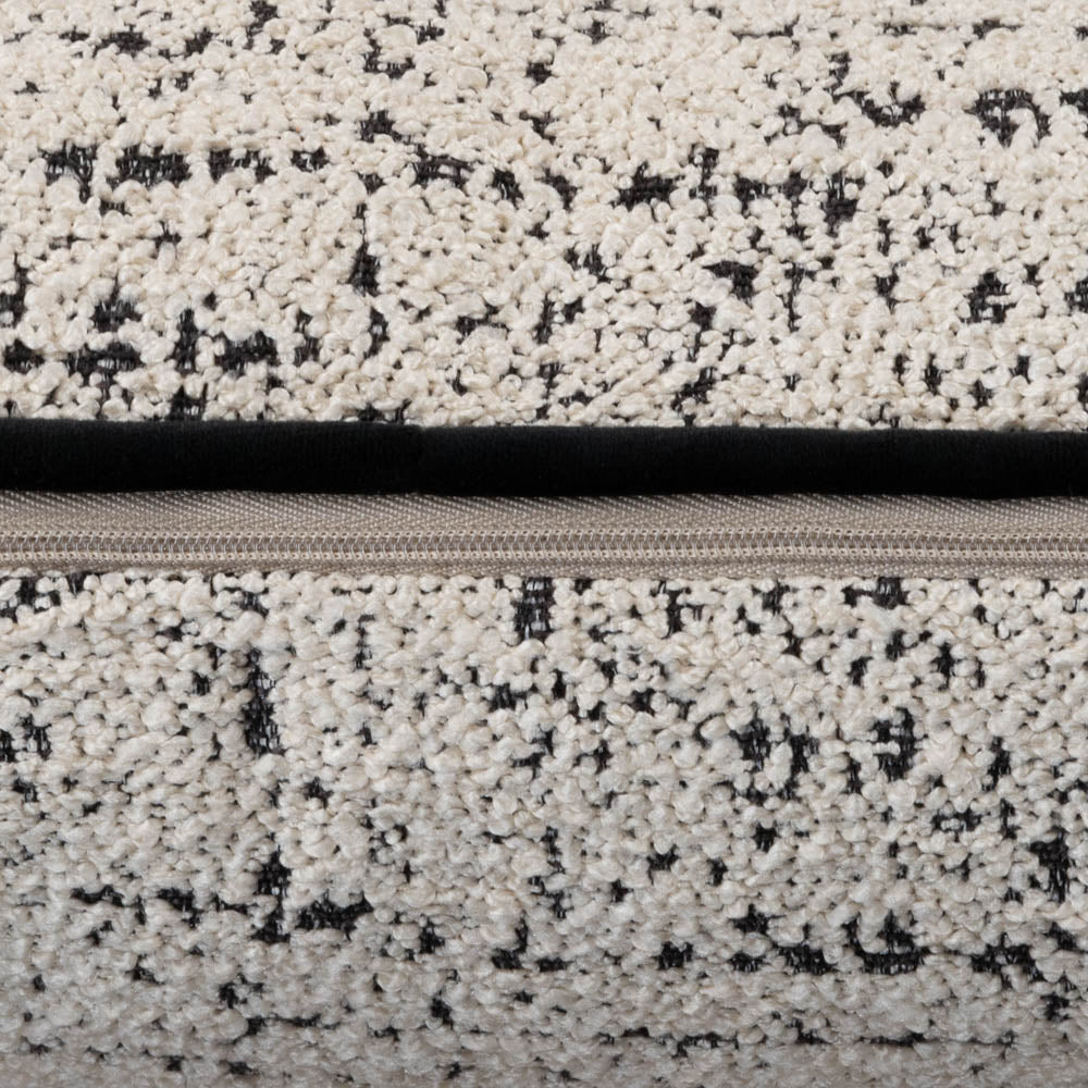 Scatter Box Coco 43x43cm Cushion, Cream/Black