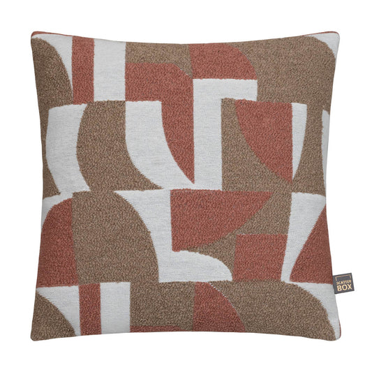 Scatter Box Cooper 43x43cm Cushion, Rust