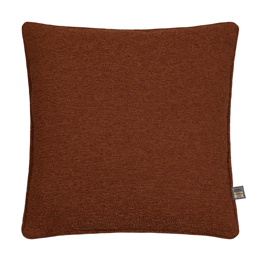 Scatter Box Cora 43x43cm Cushion, Rust