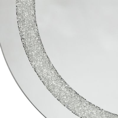 DIAMOND CRUSH ROUND MIRROR 60cm